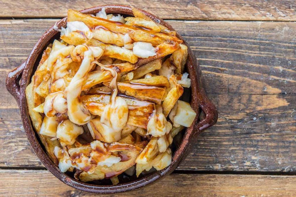 Poutine Classical street food