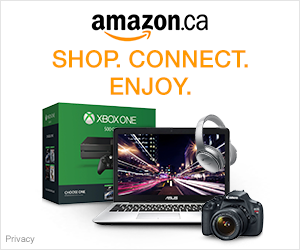 Amazon Shop. Connect. Enjoy. image square banner