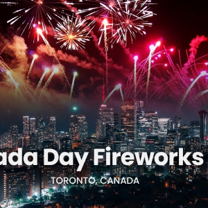 Toronto Canada Day Fireworks 2023