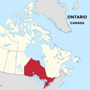 Ontario Stat Holidays and Map