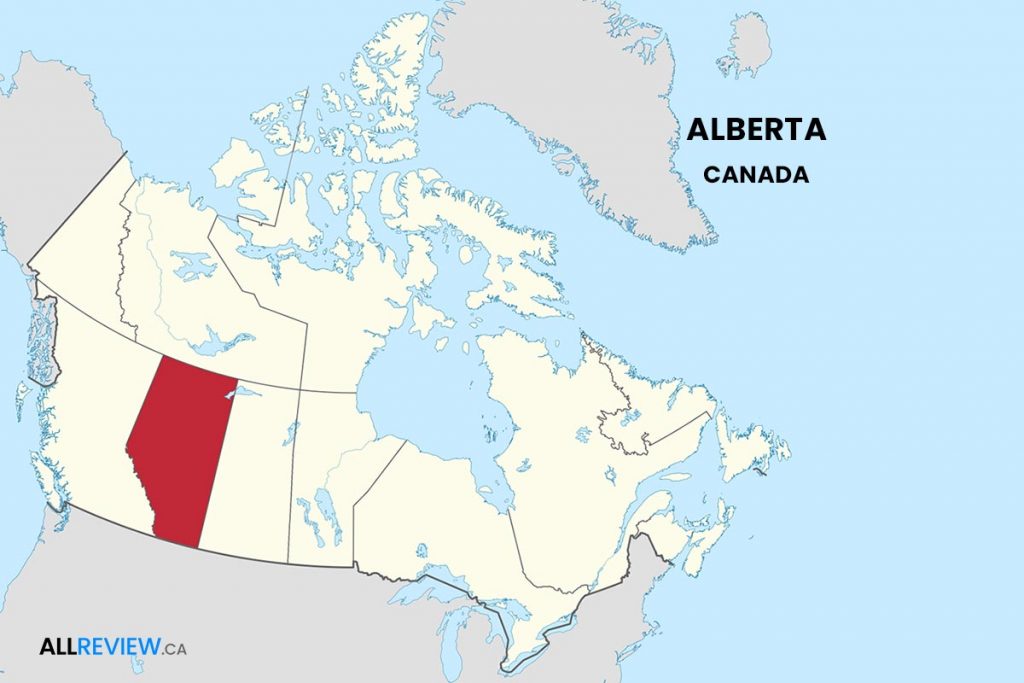 Alberta Stat Holidays and Map