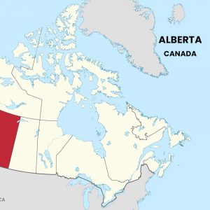 Alberta Stat Holidays and Map