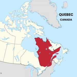 Quebec Stat Holidays and Map