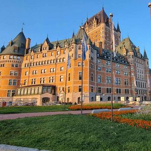 Fairmont Le Chateau Frontenac hotel Old Quebec City