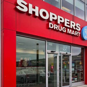 Shoppers Drug Mart store entrance in Toronto