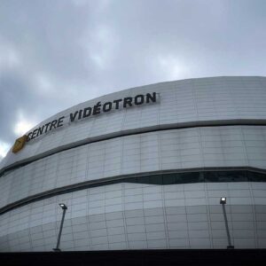 Le Centre Vidéotron dans la Ville de Québec