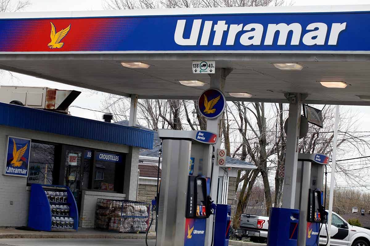 Ultramar Gas Station in Toronto