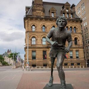 Terry Fox Statue - A Famous Canadian Personality
